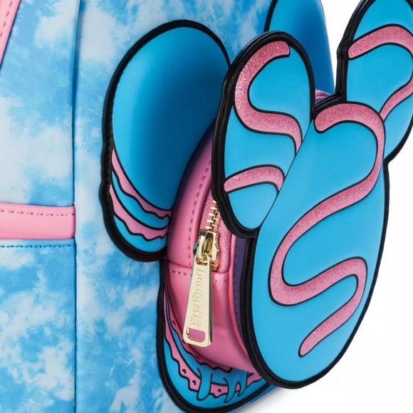 NEW Disney Eats Macaron Loungefly Mini Backpack - Picture 7 of 8